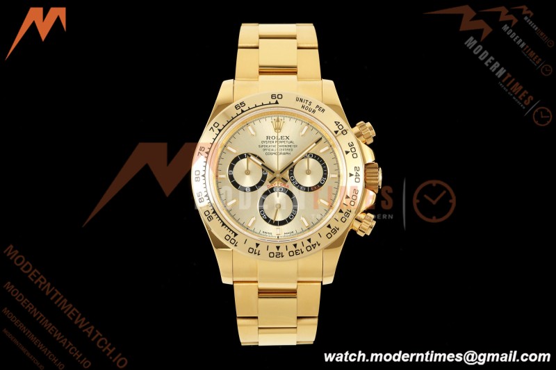 Rolex - Daytona 126508 40mm YG/YG Yellow Gold Dial UFO UF4131 Free Sprung 