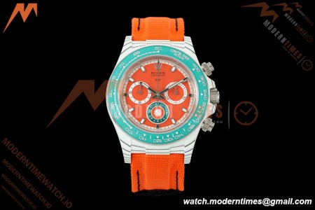 Rolex - Daytona 40mm DIW Roland Garros Edition FC/NY Clay Orange Dial DIWF SH4130 | ロレックス - デイトナ 40mm DIW ローラン・ギャロス エディション フォージドカーボン/ナイロン クレーオレンジ文字盤 DIWF SH4130