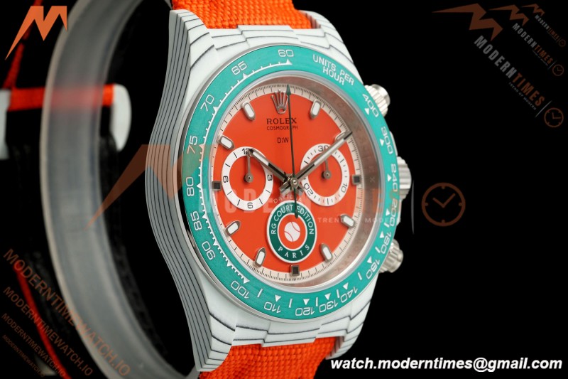 Rolex - Daytona 40mm DIW Roland Garros Edition FC/NY Clay Orange Dial DIWF SH4130