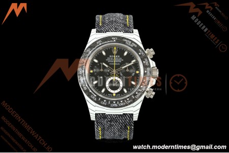 Rolex - Daytona 40mm DIW "Striker" Edition Unique Watch White Carbon Fiber FC/NY Black Dial DIWF SH4130