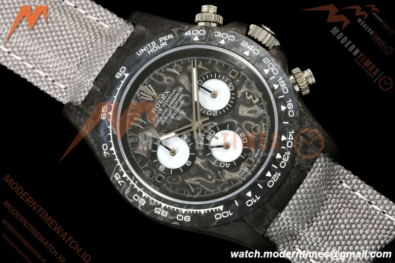 Rolex - Daytona DIW "Avia Grey" Edition 40mm Black Carbon Fiber/NY Grey/Arabic Dial DIWF SH4130
