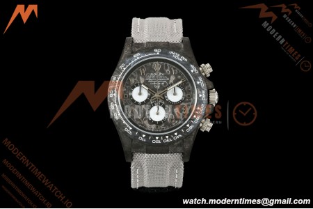 Rolex - Daytona DIW "Avia Grey" Edition 40mm Black Carbon Fiber/NY Grey/Arabic Dial DIWF SH4130