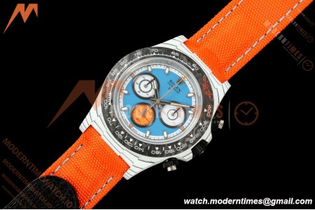 Rolex - Daytona DIW "Veloce" Edition 40mm White Carbon Fiber/NY Blu/Stk Dial DIWF SH4130