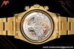 Rolex - Daytona 126508 40mm 904L YG/YG Blk/Gold Diamond Dial RWF JH4131 Weighted Free Sprung 