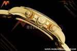 Rolex - Daytona 126508 40mm 904L YG/YG Blk/Gold Diamond Dial RWF JH4131 Weighted Free Sprung 