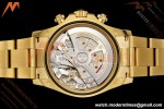Rolex - Daytona 126508 40mm 904L YG/YG Blk/Gold Diamond Dial RWF JH4131 Weighted Free Sprung 