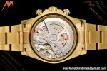 Rolex - Daytona 126508 40mm 904L YG/YG Blk/Stk Dial RWF JH4131 Weighted Free Sprung 