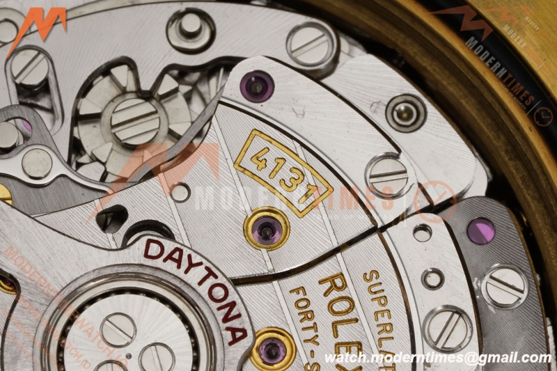 Rolex - Daytona 126508 40mm 904L YG/YG Gold/Stk Dial RWF JH4131 Weighted Free Sprung 