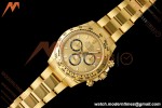 Rolex - Daytona 126508 40mm 904L YG/YG Gold/Stk Dial RWF JH4131 Weighted Free Sprung 