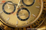 Rolex - Daytona 126508 40mm 904L YG/YG Gold/Stk Dial RWF JH4131 Weighted Free Sprung 