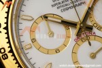 Rolex - Daytona 126508 40mm 904L YG/YG Wht/Stk Dial RWF JH4131 Weighted Free Sprung 