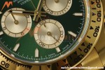 Rolex - Daytona 126508 40mm 904L YG/YG Grn/Stk Dial RWF JH4131 Weighted Free Sprung 