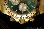 Rolex - Daytona 126508 40mm 904L YG/YG Grn/Stk Dial RWF JH4131 Weighted Free Sprung 