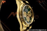 Rolex - Daytona 126508 40mm 904L YG/YG Grn/Stk Dial RWF JH4131 Weighted Free Sprung 