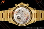Rolex - Daytona 126508 40mm 904L YG/YG Gold/Blk/Stk Dial RWF JH4131 Weighted Free Sprung 