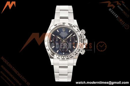 Rolex - Daytona 126509 40mm Gain Weight SS/SS Blu/Stk RWF JH4131 Free Sprung
