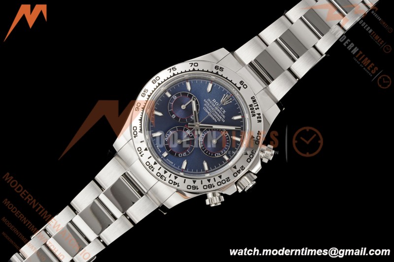 Rolex - Daytona 126509 40mm SS/SS Blu/Stk RWF JH4131 Weighted Free Sprung
