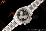 Rolex - Daytona 126509 40mm SS/SS Blk/Stk RWF JH4131 Weighted Free Sprung