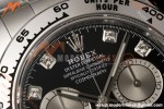 Rolex - Daytona 126509 40mm SS/SS Blk/Dia RWF JH4131 Weighted Free Sprung