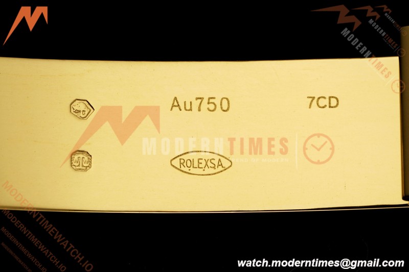 Rolex - Daytona 126518LN 40mm CER/YG/RU Blk/Gold/Dia RWF JH4131 Free Sprung