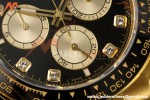 Rolex - Daytona 126518LN 40mm CER/YG/RU Blk/Gold/Dia RWF JH4131 Free Sprung