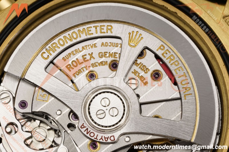 Rolex - Daytona 126518LN 40mm YG/RU Gold/Stk RWF JH4131 Free Sprung