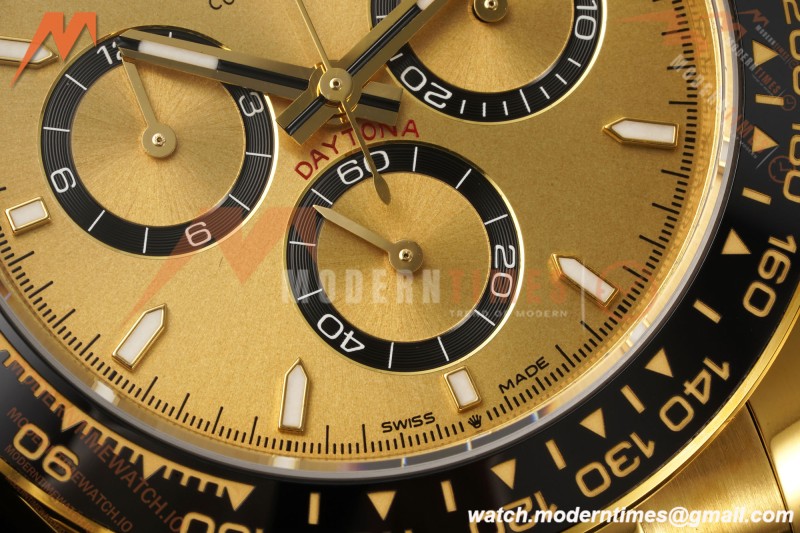 Rolex - Daytona 126518LN 40mm YG/RU Gold/Stk RWF JH4131 Free Sprung