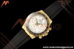 Rolex - Daytona 126518LN 40mm YG/RU Wht/Stk RWF JH4131 Free Sprung