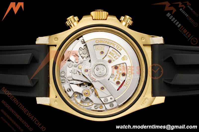 Rolex - Daytona 126518LN 40mm YG/RU Gold/Blk/Stk RWF JH4131 Free Sprung