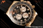 Rolex - Daytona 126515LN 40mm RG/RU Blk/Dia RWF JH4131 Free Sprung