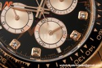 Rolex - Daytona 126515LN 40mm RG/RU Blk/Dia RWF JH4131 Free Sprung