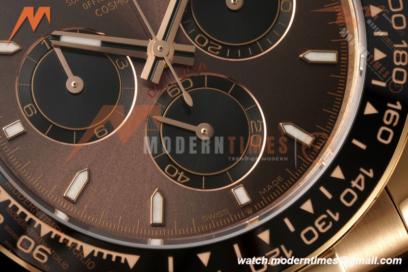 Rolex - Daytona 126515LN 40mm RG/RU Brown/Stk RWF JH4131 Free Sprung