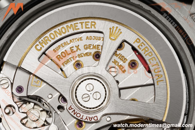 Rolex - Daytona 126519LN 40mm SS/RU Blk/Gry/Dia RWF JH4131 Free Sprung
