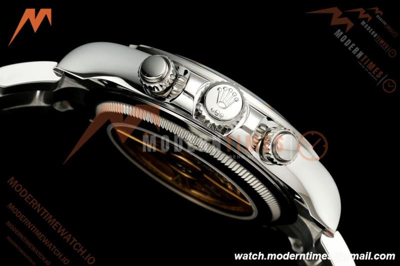Rolex - Daytona 126529LN Le Mans 40mm Gain Weight 904L Cer/SS/SS Blk/Stk RWF JH4132 Free Sprung