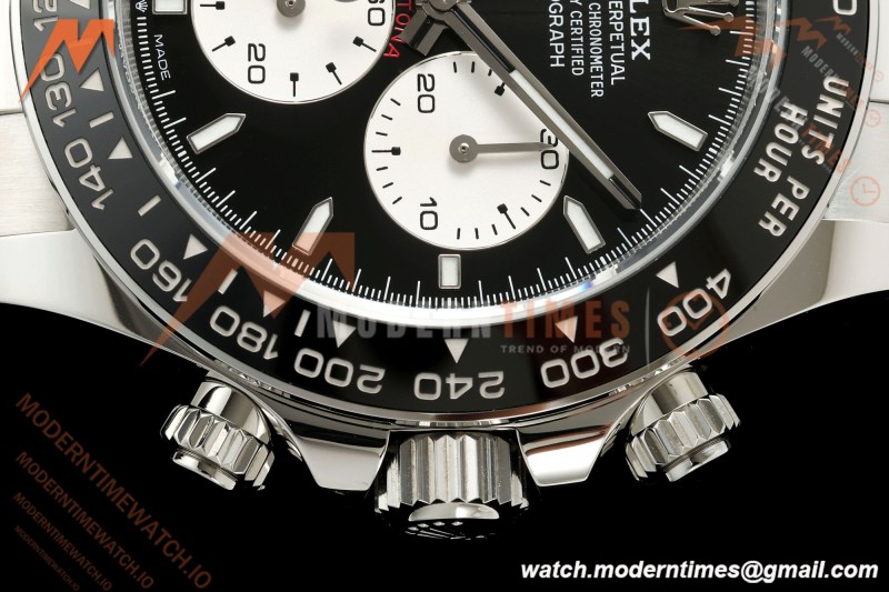 Rolex - Daytona 126529LN Le Mans 40mm Gain Weight 904L Cer/SS/SS Blk/Stk RWF JH4132 Free Sprung