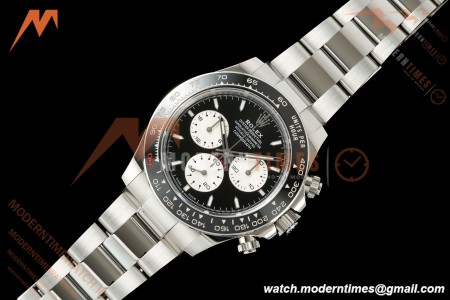 Rolex - Daytona 126529LN Le Mans 40mm Gain Weight 904L Cer/SS/SS Blk/Stk RWF JH4132 Free Sprung