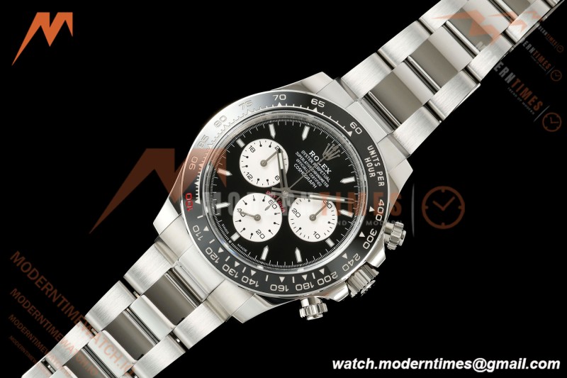 Rolex - Daytona 126529LN Le Mans 40mm Gain Weight 904L Cer/SS/SS Blk/Stk RWF JH4132 Free Sprung