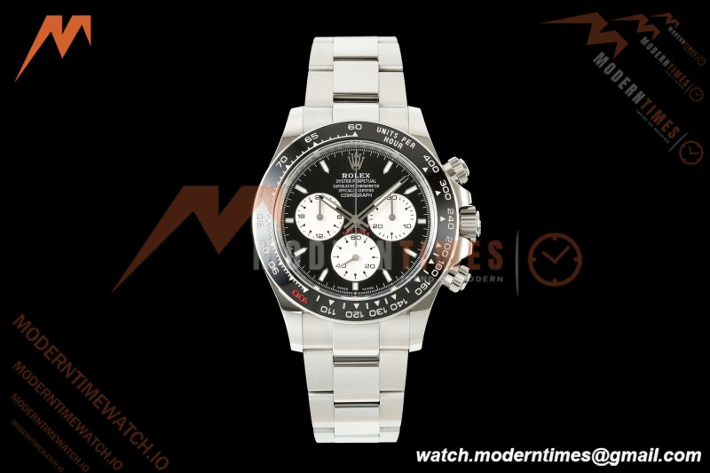 Rolex - Daytona 126529LN Le Mans 40mm Gain Weight 904L Cer/SS/SS Blk/Stk RWF JH4132 Free Sprung