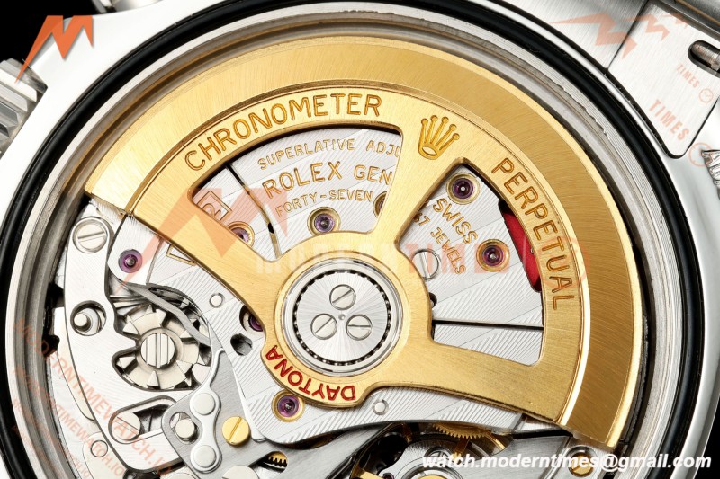 Rolex - Daytona 126529LN Le Mans 40mm Gain Weight 904L Cer/SS/SS Blk/Stk RWF JH4132 Free Sprung