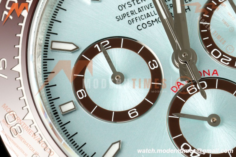 Rolex-Daytona 126506 40mm Gain Weight SS/SS Ice Blue/Stk RWF  JH4131  Free Sprung