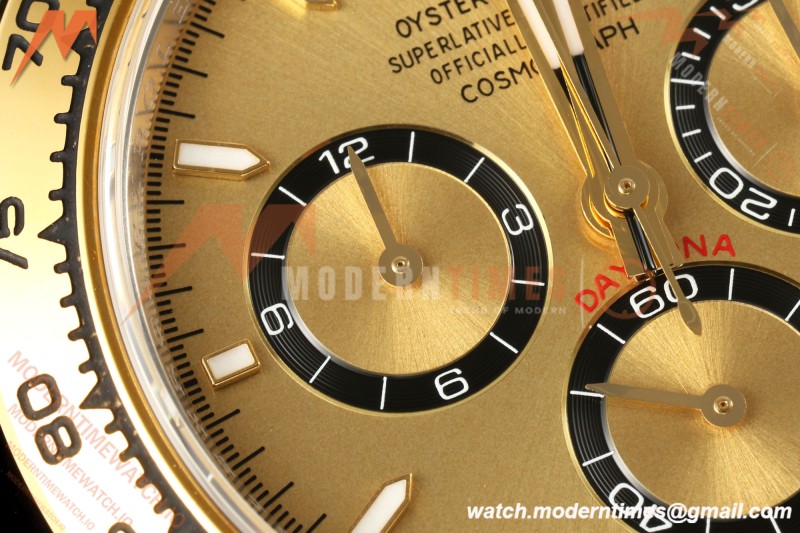 Rolex - Daytona 126503 40mm SS/YG Gold/Stk Dial UFO UF4131 Free Sprung