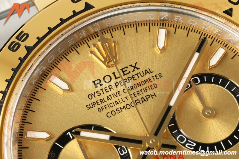 Rolex - Daytona 126503 40mm SS/YG Gold/Stk Dial RWF JH4131 Free Sprung