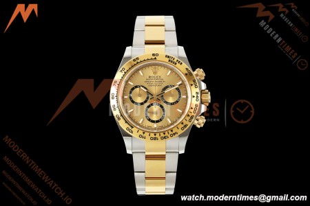 Rolex - Daytona 126503 40mm SS/YG Gold/Stk Dial RWF JH4131 Free Sprung