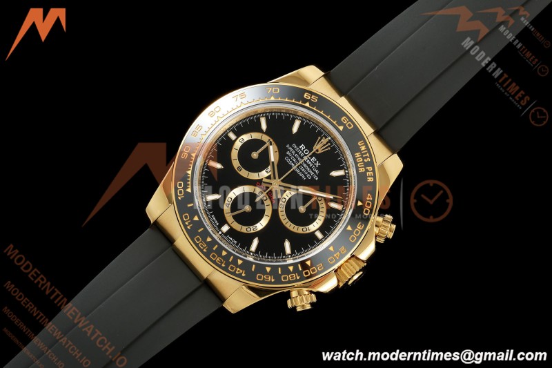Rolex - Daytona 126518LN 40mm Gain Weight CER/YG/RU Blk/Stk ZF JH4131