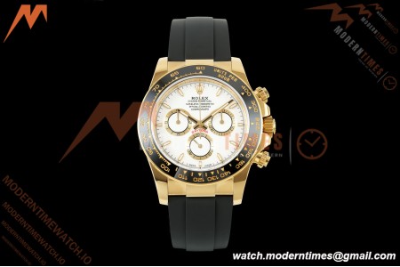 Rolex - Daytona 126518LN 40mm Gain Weight CER/YG/RU Wht/Stk ZF JH4131