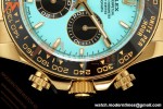 Rolex - Daytona 126518LN 40mm Gain Weight CER/YG/RU Turquoise Blue/Stk ZF JH4131