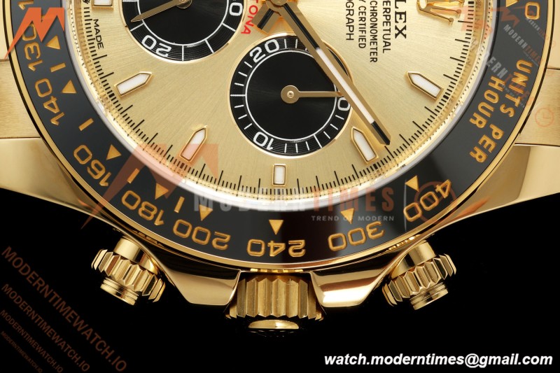 Rolex - Daytona 126518LN 40mm Gain Weight CER/YG/RU YG/Blk/Stk ZF JH4131