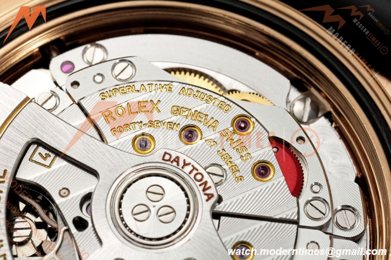 Rolex - Daytona 126515LN 40mm Gain Weight CER/RG/RU Chocolate/Blk/Stk ZF SH4131