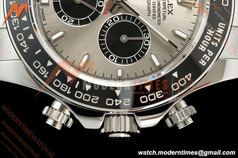 Rolex - Daytona 126519LN 40mm Gain Weight SS/RU Silver/Blk/Stk ZF SH4131