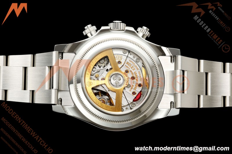 Rolex - Daytona 126502 40mm 904L SS/SS White Dial ERF JH4131 Free Sprung